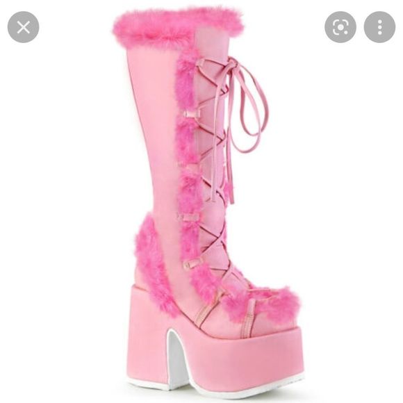 Demonia | Shoes | Camel 31 Demonia Pink 
